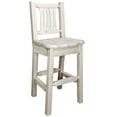 thumbnail image 1 of Homestead Collection Barstool w/ Back, Ready to Finish w/ Ergonomic Wooden Seat, 1 of 2