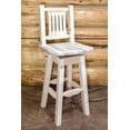 thumbnail image 1 of Homestead Collection Barstool w/ Back & Swivel, Ready to Finish, 1 of 4
