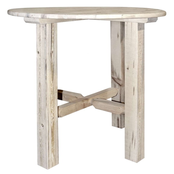 Homestead Collection Bistro Table, Clear Lacquer Finish