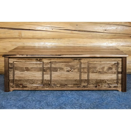Homestead Collection Blanket Chest, Stain & Clear Lacquer Finish