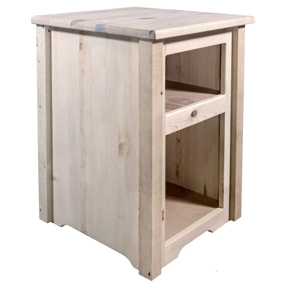 Homestead Collection End Table, Ready to Finish