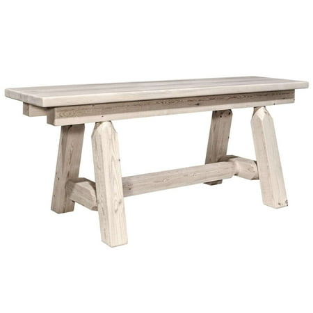 Homestead Collection Plank Style Bench, Ready to Finish, 45 Inch