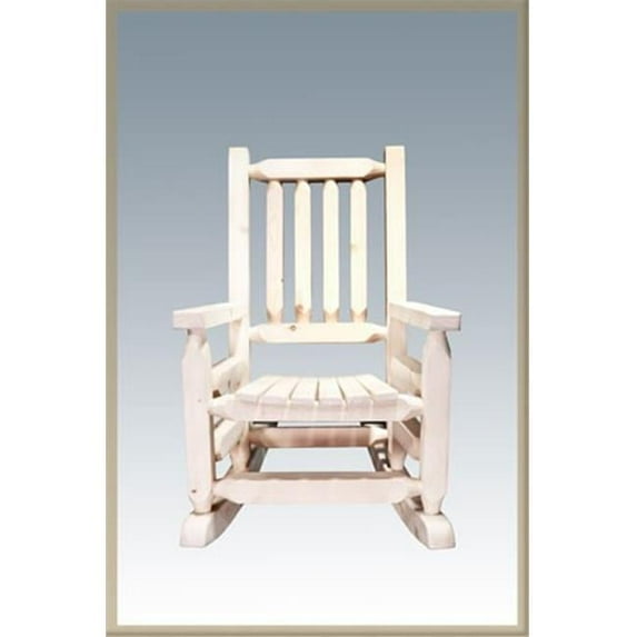 Homestead Collection Rustic Rocker, Childs Lacquered