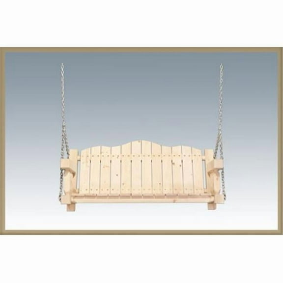 Homestead Collection Swing Seat with Chains Ready To Finish