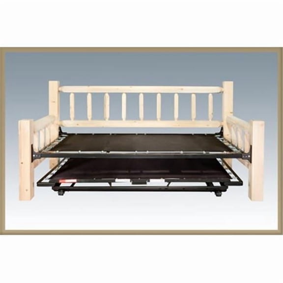 Homestead Collection Trundle Bed, Day Bed with T. mech. Ready To Finish
