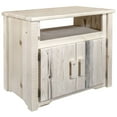thumbnail image 1 of Homestead Collection Utility Stand, Clear Lacquer Finish, 1 of 4
