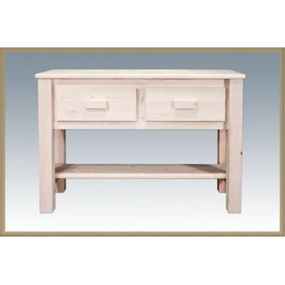 Homestead Exterior End Table, Clear Exterior
