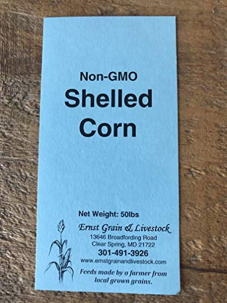 Homestead Harvest Ernst Grain Shelled Corn, Non-GMO  Perfect Feed for Deer, Squirrels, Chickens, Ducks, Rabbits, Geese, and More! (46 lb)