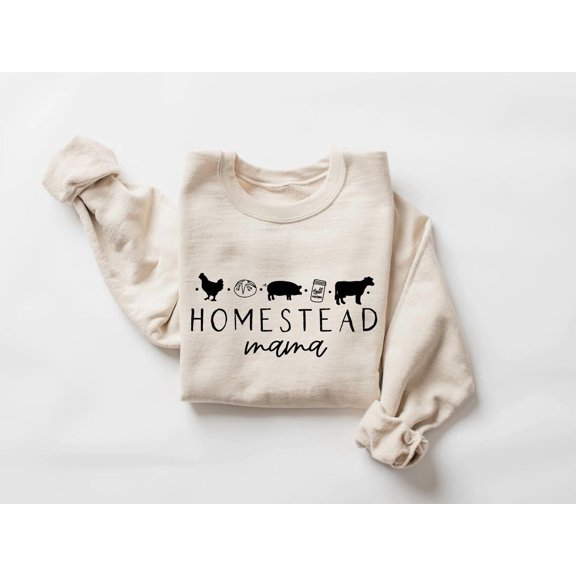 Homestead Mama Sweatshirt, Farm Mama Shirt, Farm Mom Shirt, Farm Family Tee, Farm Sweatshirt, Cow Lover Farmer Shirt, Farm Life Shirt All Size S-5Xl