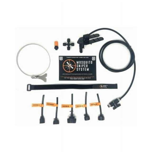 Homestead Mosquito Sniper Kit Mist Blower Spray, Black, 12 Pack