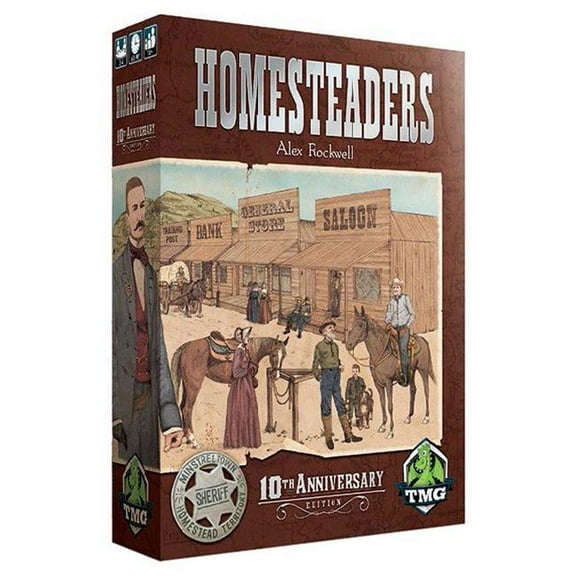 Tasty Minstrel Games Homesteaders (10th Anniversary Edition) New