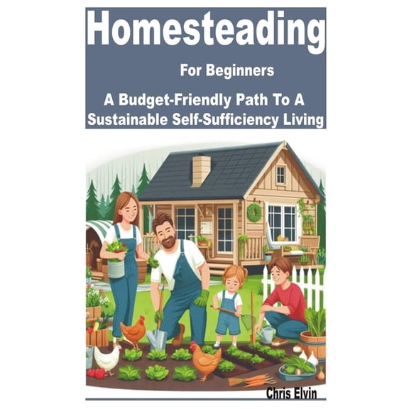 Homesteading for Beginners: A Budget-Friendly Path to a Sustainable Self-Sufficiency Living, (Paperback)