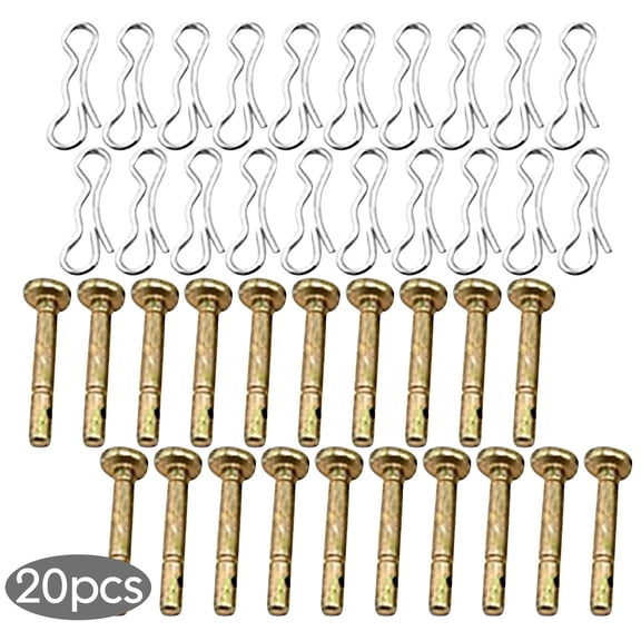 Homesteed 20pc Yard Machine Snow Blower Sweeper Replacement Tool Parts Rust Proof Lawn Tractor Adapter