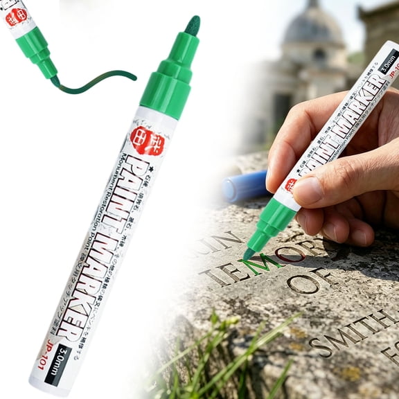 Homesteed Acrylic Paint Marker Pen for Outdoor Stone Painting Weatherproof Labeling Tool