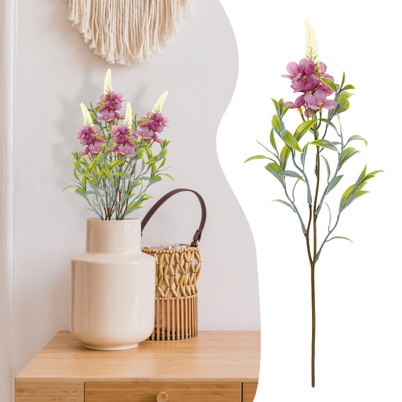 Homesteed Artificial Cherry Blossom Branches Fake Flowers Spring Decor for Home Wedding Garden Patio Table Centerpiece