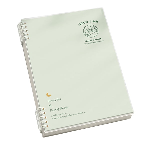 Homesteed B5 Spiral Notebook 120 Pages Grid Paper Journaling Notebook Detachable Notepad for Work Office and Student Supplies E