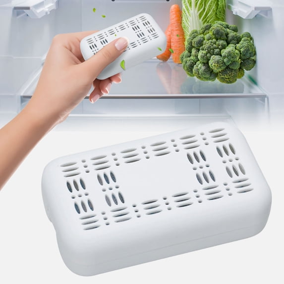 Homesteed Fridge Deodorizer Odor Eliminator Activated Purifying Box for Refrigerator Smell Control and Long Lasting Freshness 1 pc