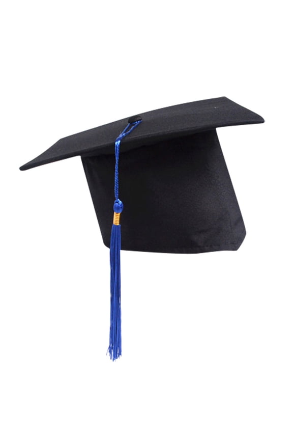 Graduation Cap with Tassel Adjustable Academic Mortarboard for High School College University Commencement Ceremony Photo Prop