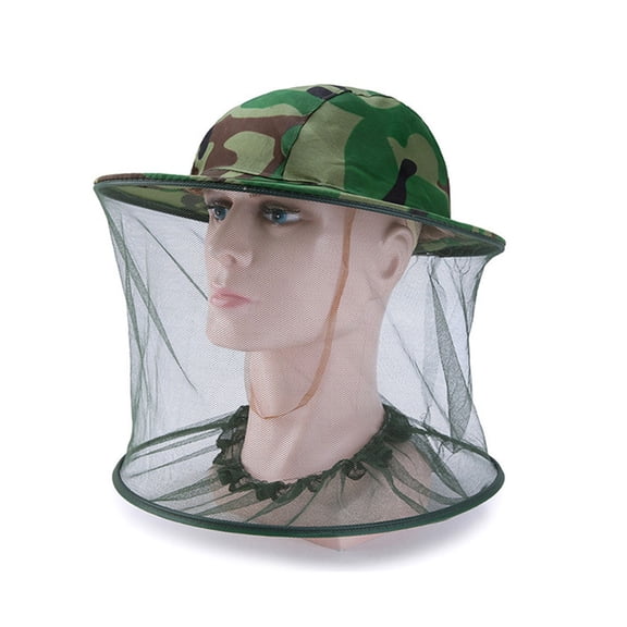 Homesteed Insect Bug Head Net Hat Breathable Mesh Face Cover Guard Sun Cap for Outdoor Fishing Hiking Hunting
