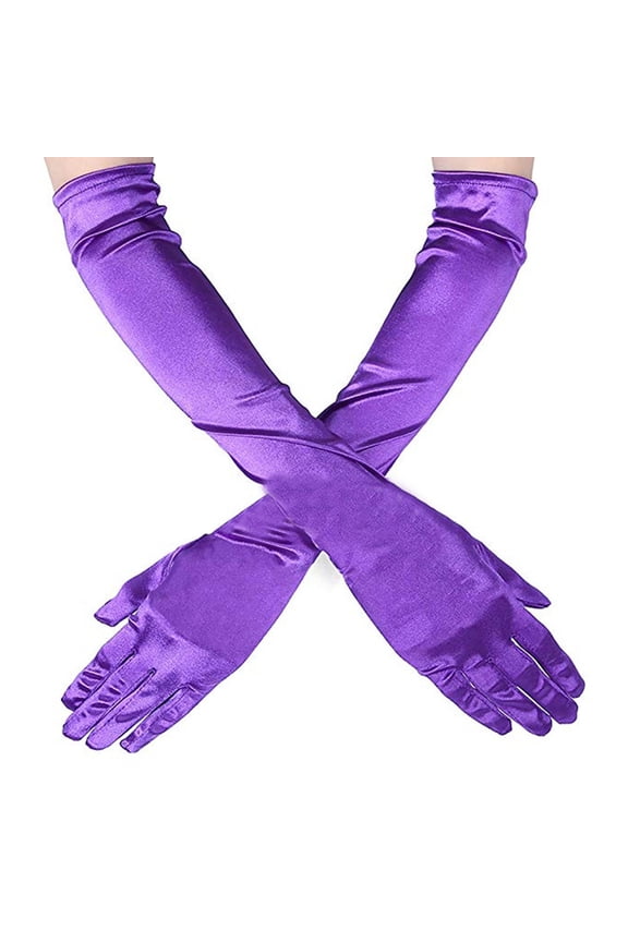 Long Opera Gloves for Women Bridal Wedding Evening Formal Event Performance Costume Accessories