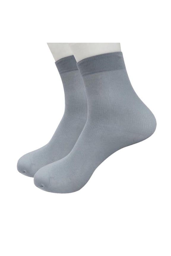 Men Cotton Blend Breathable Short Socks Lightweight Invisible Ankle Liners for Summer Comfort and Anti Slip Performance