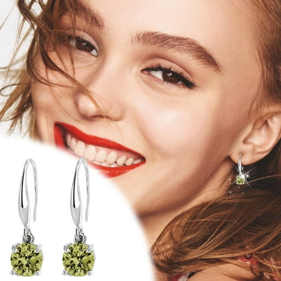 Homesteed Trendy Stackable Stud Earrings Fashion Zircon Earrings Colored Versatile Earrings for Women Stylish Jewelry Gift