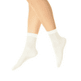 thumbnail image 1 of Homesteed Ultra Thin Sheer Ankle Socks Transparent Breathable Crystal Short Stockings Anti Hook Comfortable Everyday Dress Socks Hosiery, 1 of 2