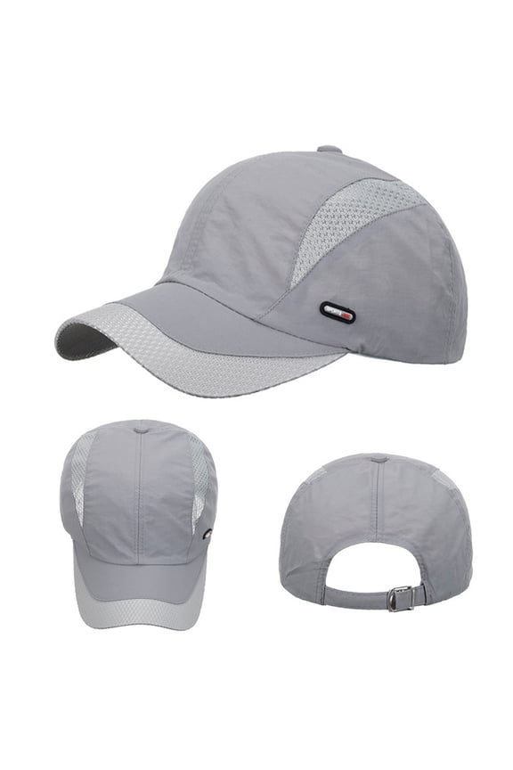Unisex Baseball Cap Breathable Mesh Trucker Hat Sport Mountain Climbing Beach Hip Hop Sun Visor