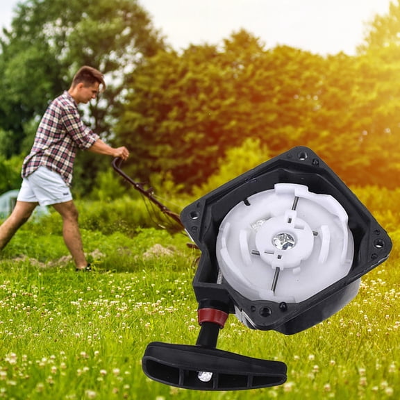 Homesteed Universal Recoil Pull Starter Weed Cutter Parts Trimmer Starter for Brushcutter Lawn Mower