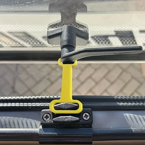 Homesteed Window Opening Control Device RV Window Stopper for Ventilation Safety Locks Sash Vent Latch and Limiters in Light Yellow