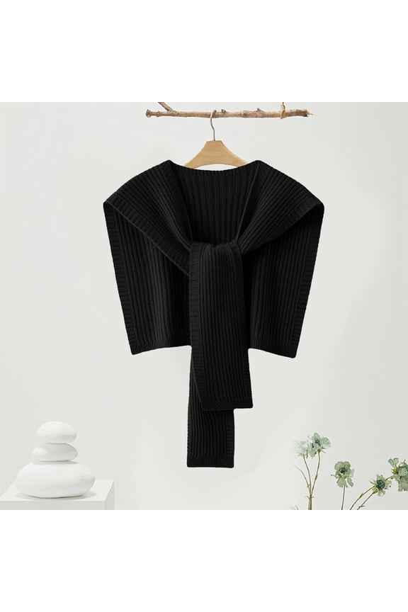 Women's Shawl Wrap Poncho Cape Open Front Cardigan Scarf Pashmina Shawls for Fall Winter Knit Warm Travel Cozy Lightweight Wrap
