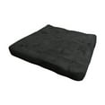 thumbnail image 1 of Vintage Loveseat Mattress - 10" Microfiber Futon Pad - 54x54 Black Comfort, 1 of 1