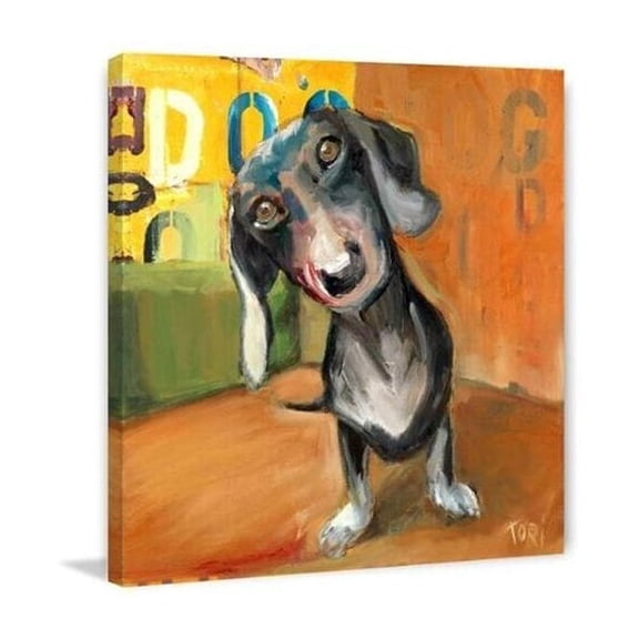 Modern Canvas Wall Art 24" Muse Painting Print on Wrapped Canvas - Large Framed Canvas Prints for Home Decor