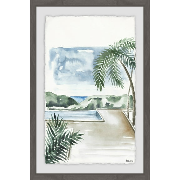 Modern Wall Art Canvas Print 30" Framed Painting - Large Home Decor, Custom Art, Contemporary Wall Decor