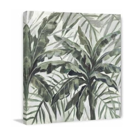 Large Canvas Wall Art 45" Urban Oasis Painting Print on Canvas Modern Home Decor