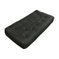 Homestock 9" Classic Comfort Chair Black Microfiber Futon Mattress