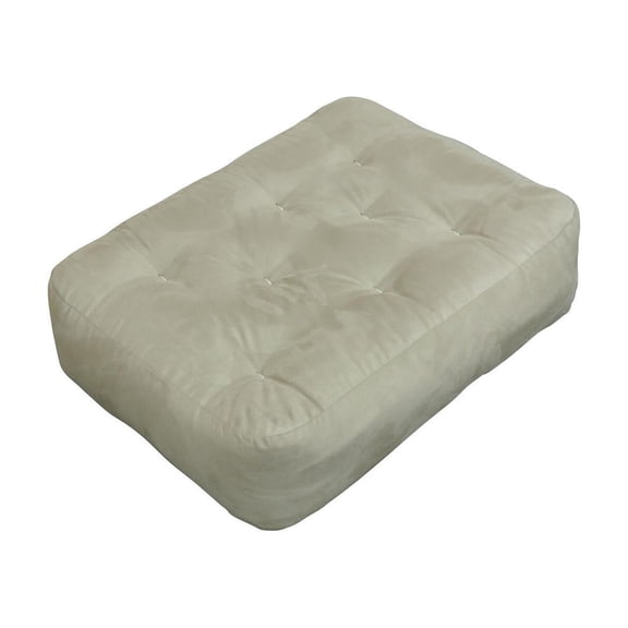 Futon Mattress 21x28 - Microfiber Chair Ottoman Pad - Medium Firm Comfort