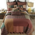 thumbnail image 1 of Homestock African Artistry Square Twin Quilt, 1 of 2