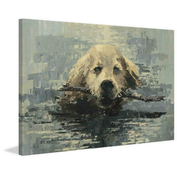 Large Canvas Wall Art - Antique Sea Painting Print, 60" x 40" Home Decor