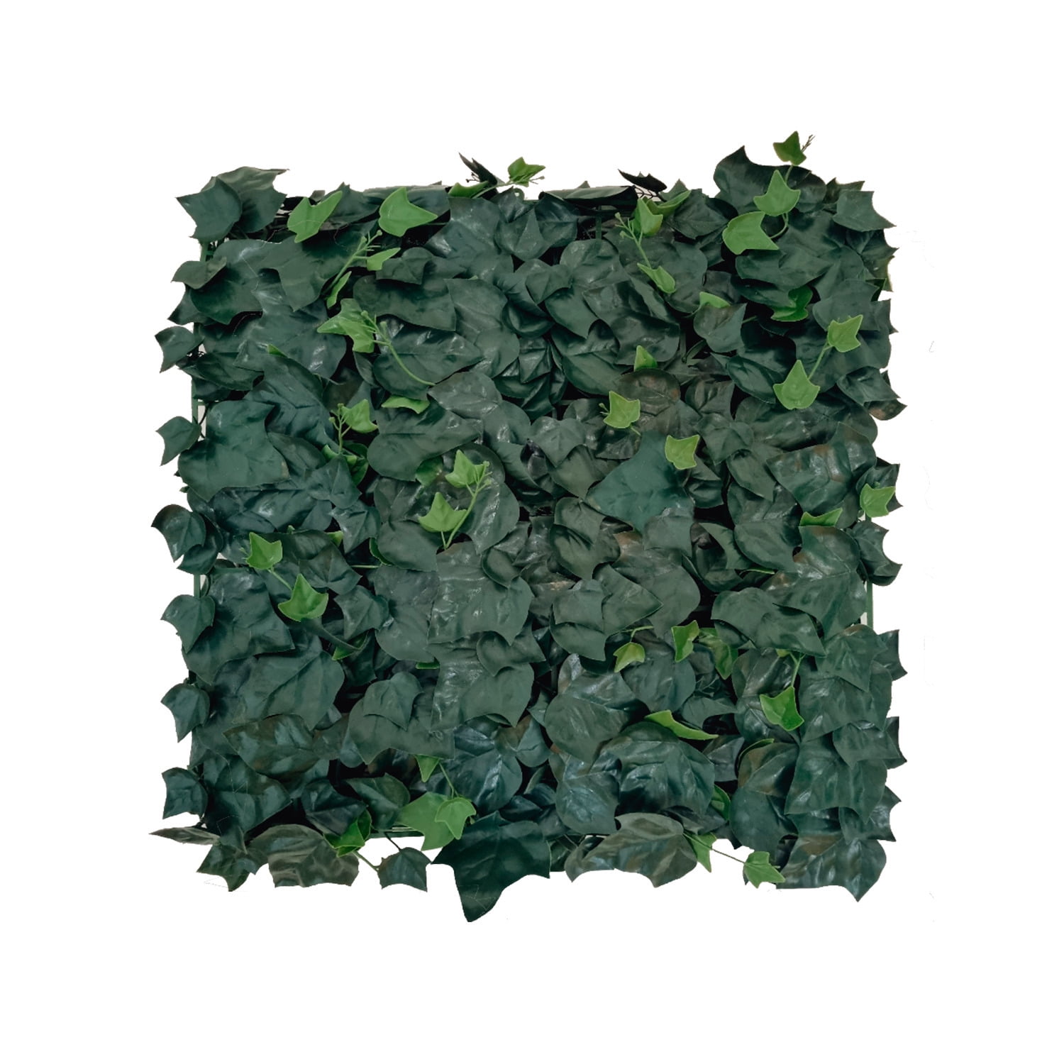 Evergreen Ivy Privacy Fence Artificial Foliage Panel, 20"x20" Set of 4