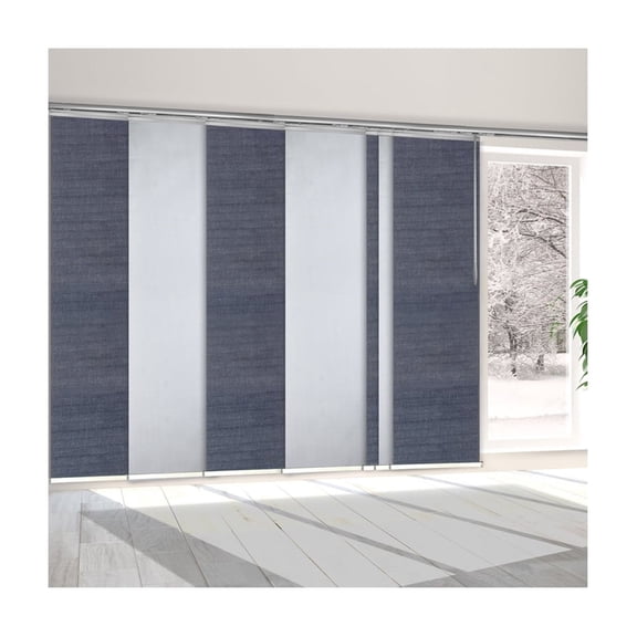 Room Divider Panels Track SystemAdjustable Metal Wall Decor153" Wide Partition Screen