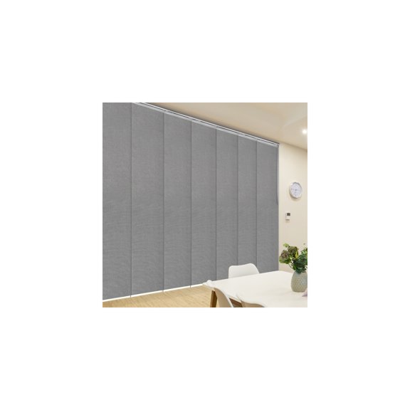 Adjustable Room Divider PanelsMetal Wall DecorPartition ScreenSliding Panel Track System - 153"