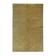 thumbnail image 1 of Handmade Wool Rug - Gold Transitional Area Rug 6'5" x 12'10" - Rectangle Floor Covering, 1 of 4