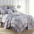 thumbnail image 1 of Homestock Bohemian Bliss Lavender Rose Full/Queen Quilt, 1 of 2