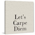 thumbnail image 1 of Carpe Diem Canvas Print - 12x12 Inch Wall Art - Modern Home Decor - Unique Handmade Painting for Living Room, 1 of 7