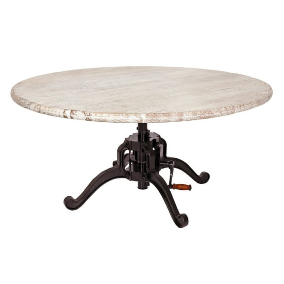 Adjustable Height Coffee Table - Wooden Living Room Table - Modern Chic Design