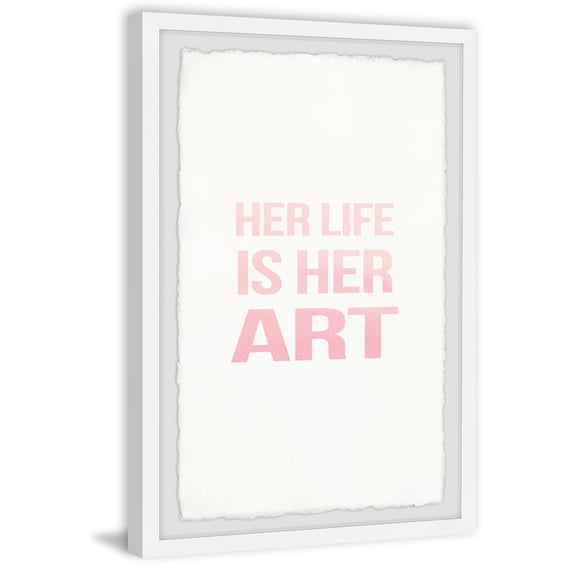 Coastal Craftsman Wall Art Print - Framed Canvas Painting for Living Room Decor - 16x24 Inch