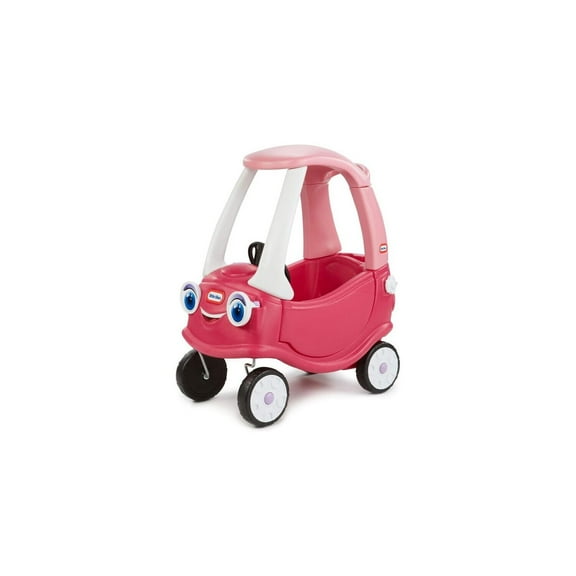 Princess Ride-On Toy - 33.5" Push Car with Cup Holders & 360? Wheels