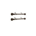 thumbnail image 1 of French Country Curtain Rods Set - Steel Rods with Resin Finials - 12-20 Inch Single Rods, 1 of 6