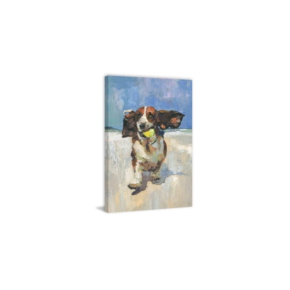 Ball Painting Canvas Print - Wall Art for Living Room Decor - Framed Wall Hanging - 8x12 Inch HomeStock